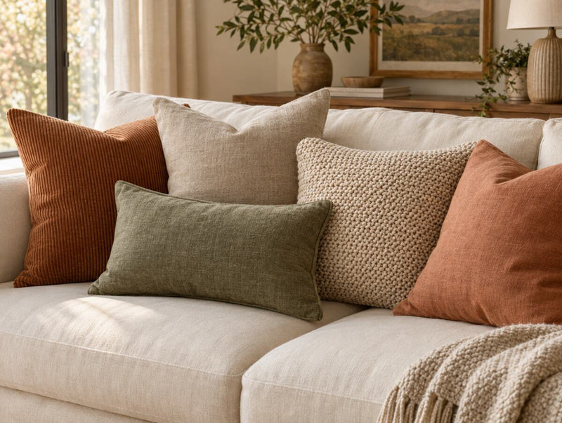 Throw Pillows Banner