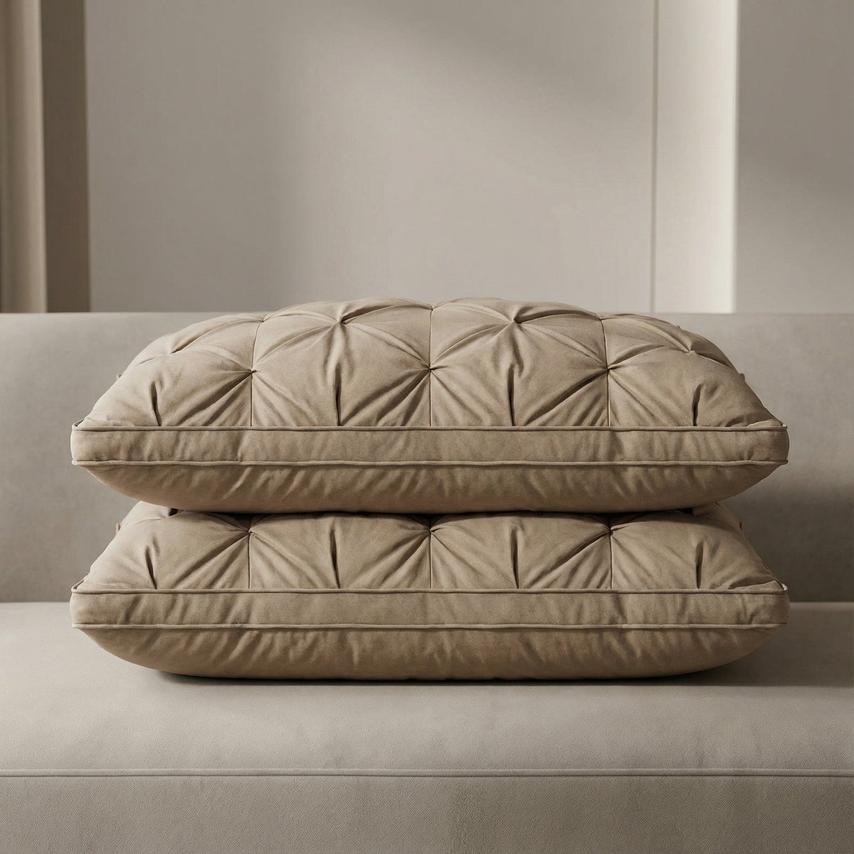 100% Goose Down Pillow — Breathable Shape-Retaining Sleep 4