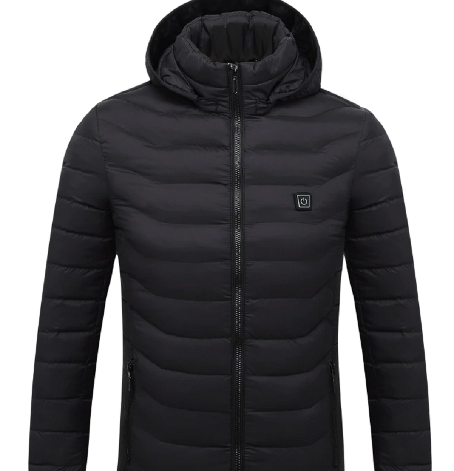 11-Zone Electric Heated Hoodie Jacket — USB Powered Winter Coat 5