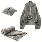 2-in-1 Portable Electric Heated Blanket & Travel Pillow 1