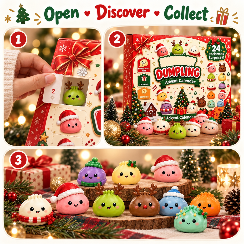 24-Day Squishy Advent Calendar – Christmas Surprise Toy 3