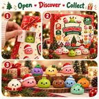 24-Day Squishy Advent Calendar – Christmas Surprise Toy 3