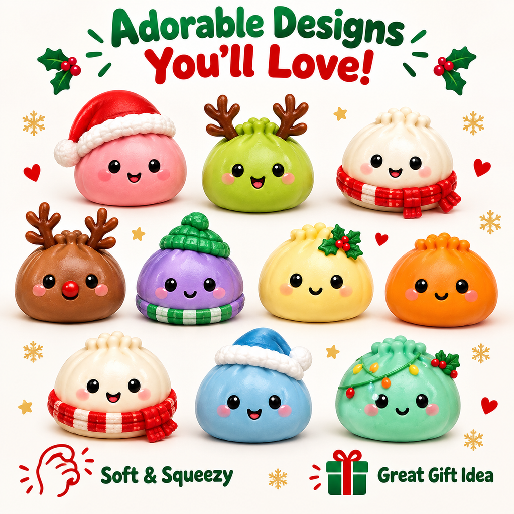 24-Day Squishy Advent Calendar – Christmas Surprise Toy 5