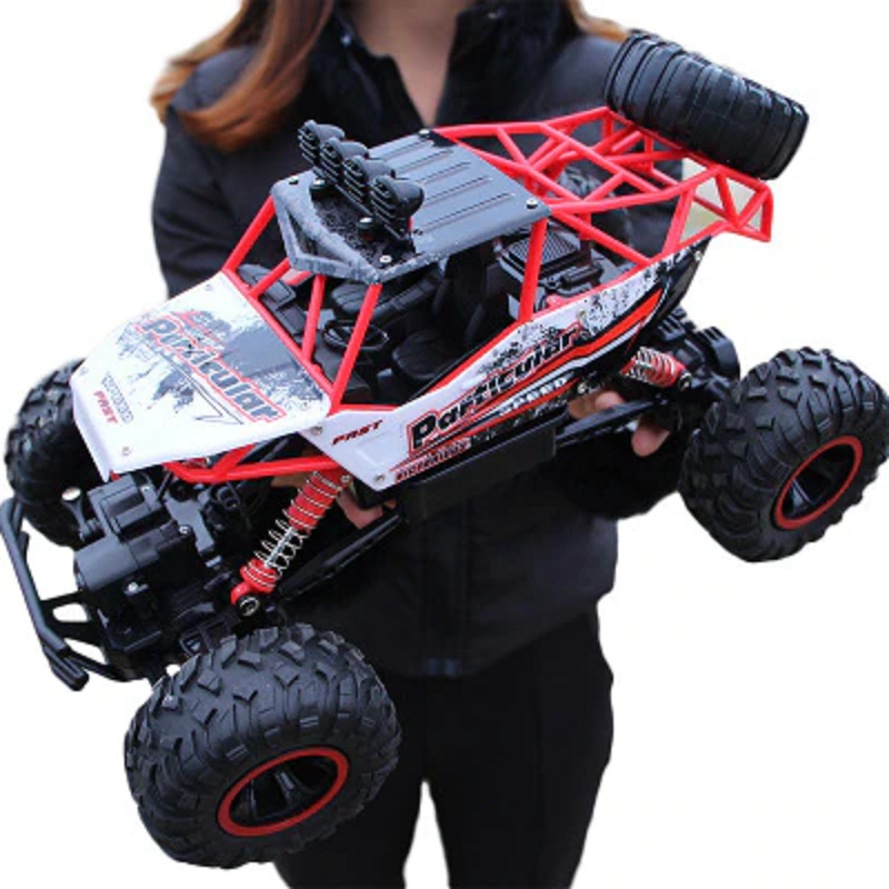 4WD Off-Road RC Monster Truck — 2.4G Dual Motor Alloy Car 4