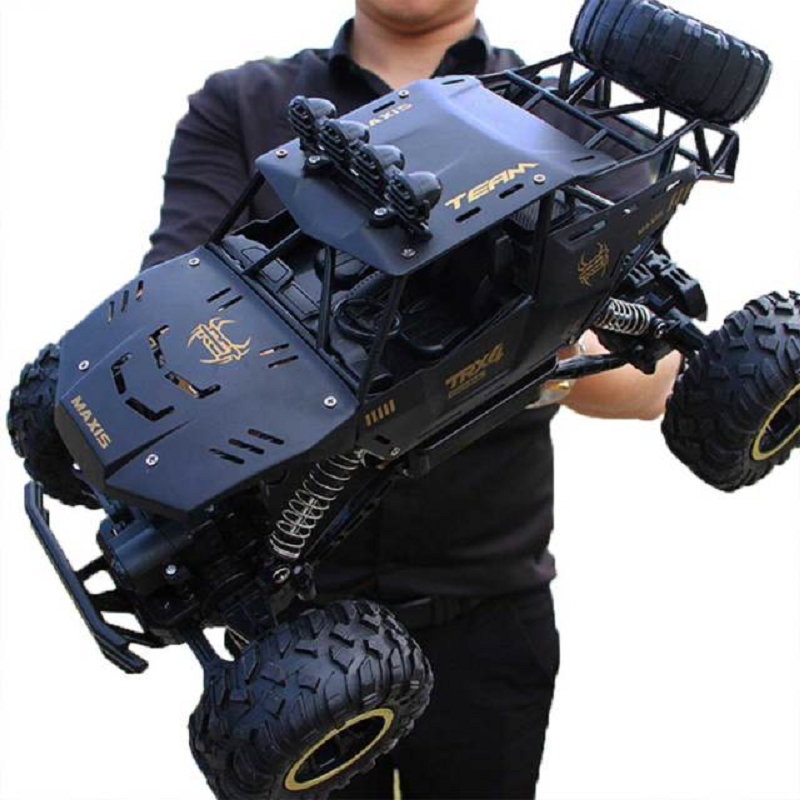 4WD Off-Road RC Monster Truck — 2.4G Dual Motor Alloy Car 5