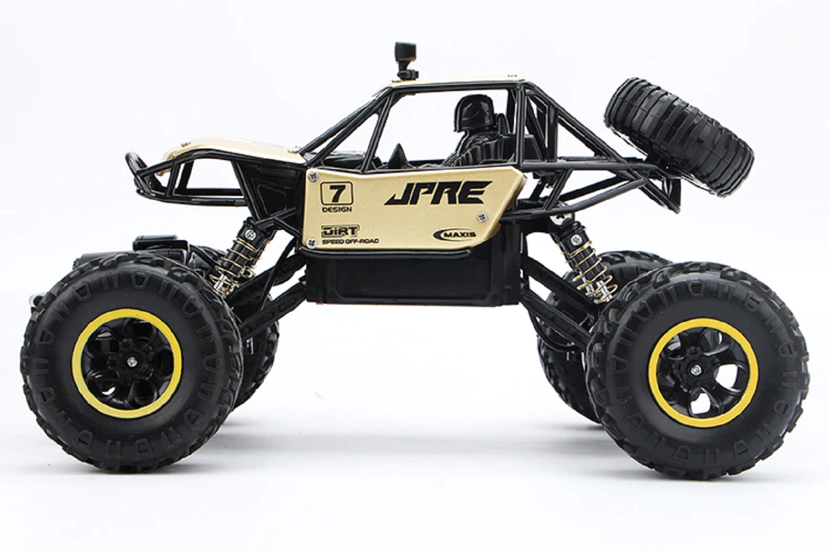 4WD Off-Road RC Monster Truck — 2.4G Dual Motor Alloy Car 7