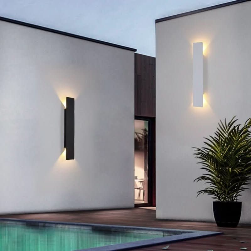 ARCELLA Cylindrical LED Wall Sconce — Metal & Acrylic Light 4