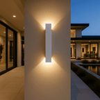 ARCELLA Cylindrical LED Wall Sconce — Metal & Acrylic Light 1
