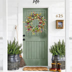 Artificial Flower Wreath — Indoor & Outdoor Door Décor 4