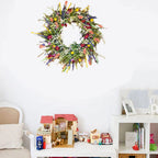 Artificial Flower Wreath — Indoor & Outdoor Door Décor 5