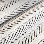 Herringbone Sofa Cover Scallop Edge — Microfiber Couch Protector 7