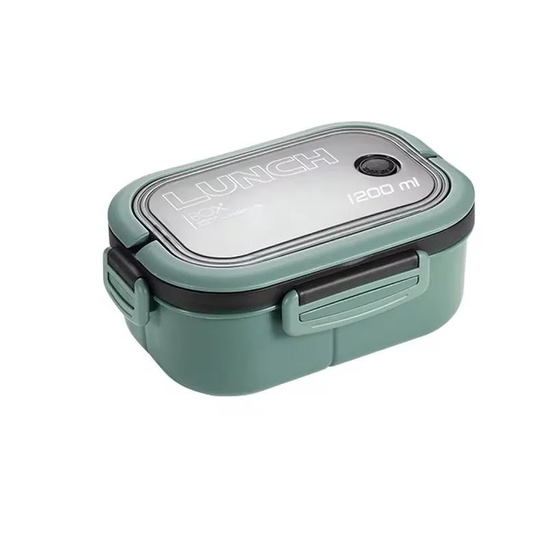 BENTOMATE Two-Layer Bento Lunch Box with Cutlery 10