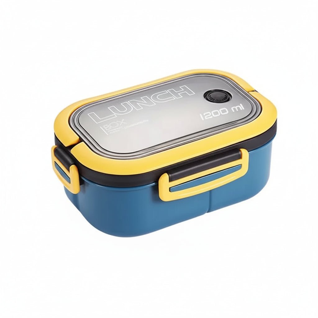BENTOMATE Two-Layer Bento Lunch Box with Cutlery 7