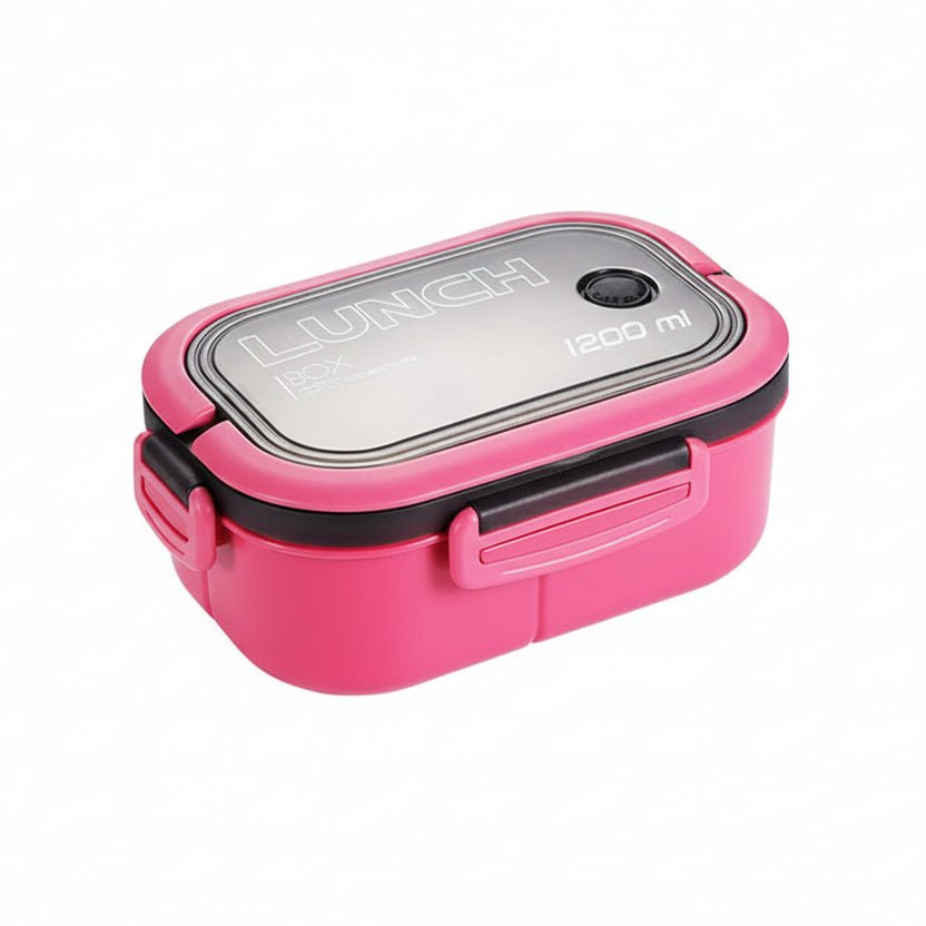 BENTOMATE Two-Layer Bento Lunch Box with Cutlery 8