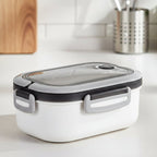 BENTOMATE Two-Layer Bento Lunch Box with Cutlery 1