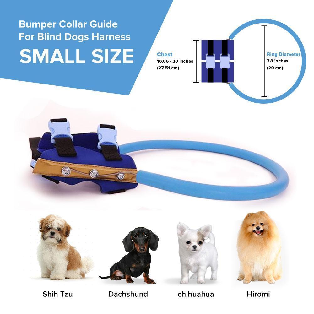 Blind Dog Bumper Collar Harness — Protective Mobility Aid 10