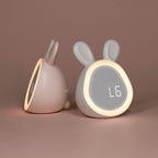 Bunny LED Kids Alarm Clock with Color-Changing Night Light 2