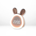 Bunny LED Kids Alarm Clock with Color-Changing Night Light 3