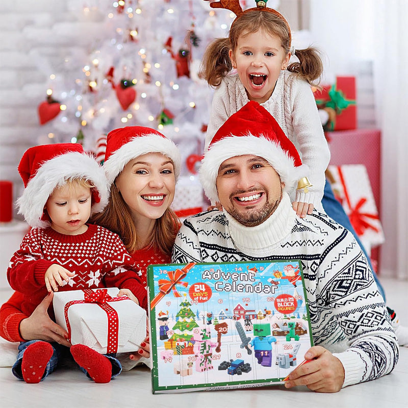 Christmas Advent Calendar 2026 — 24 Doors & 29 Block Figures 2
