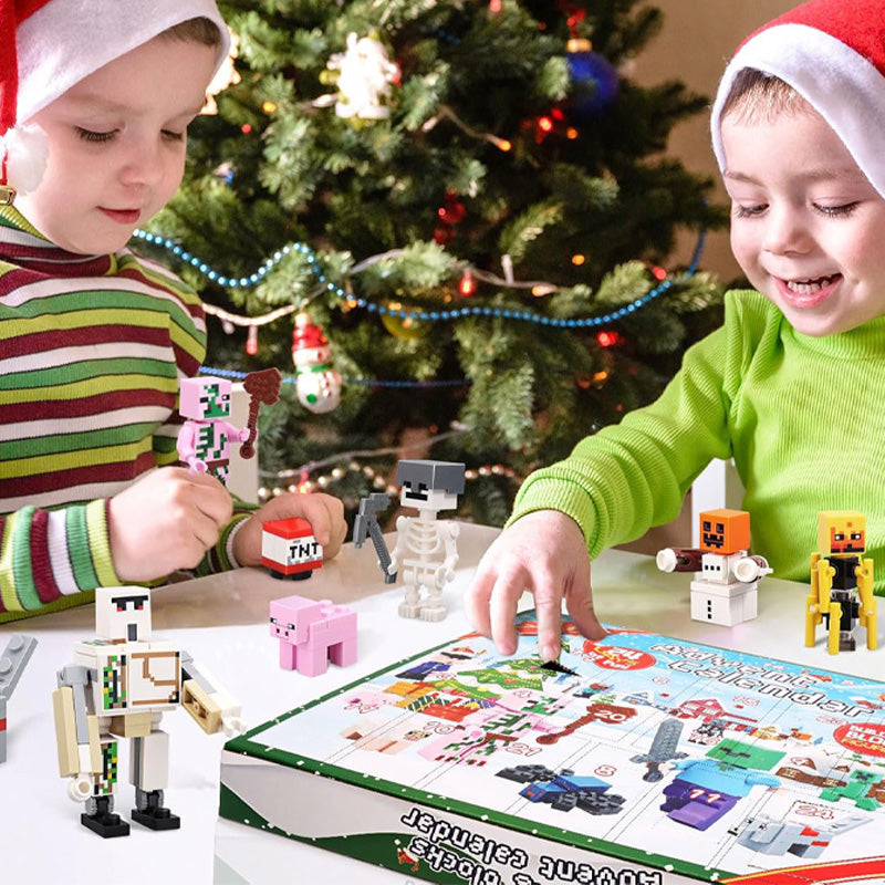 Christmas Advent Calendar 2026 — 24 Doors & 29 Block Figures 1