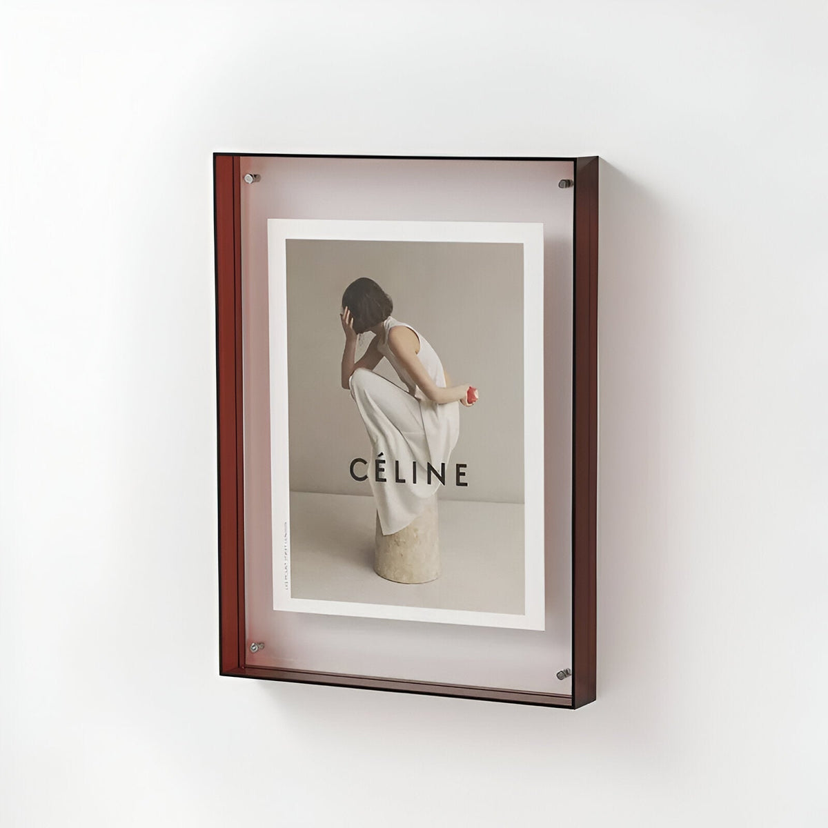 Clear Acrylic Picture Frame — Minimalist Colorful Design 13