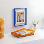Clear Acrylic Picture Frame — Minimalist Colorful Design 2
