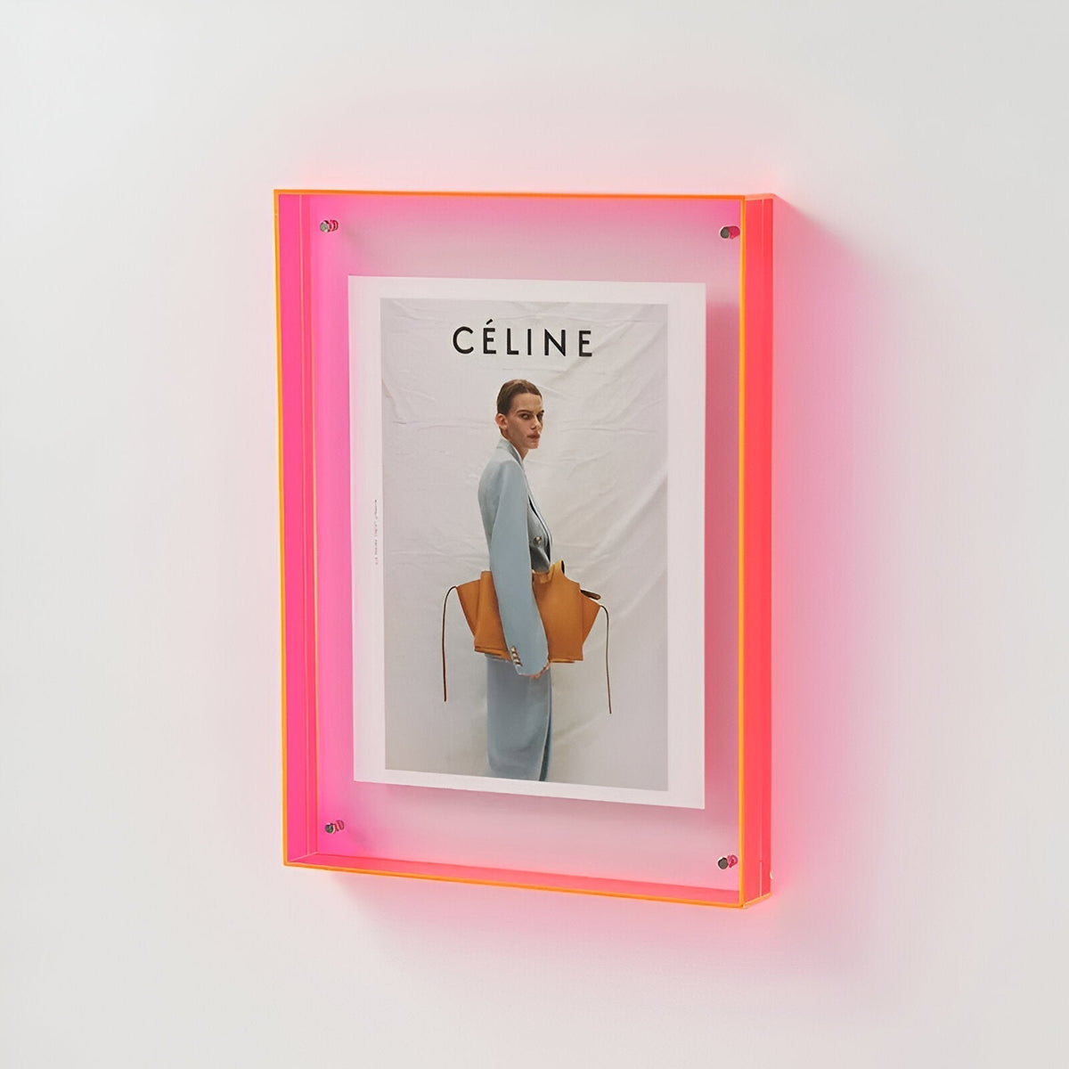 Clear Acrylic Picture Frame — Minimalist Colorful Design 5