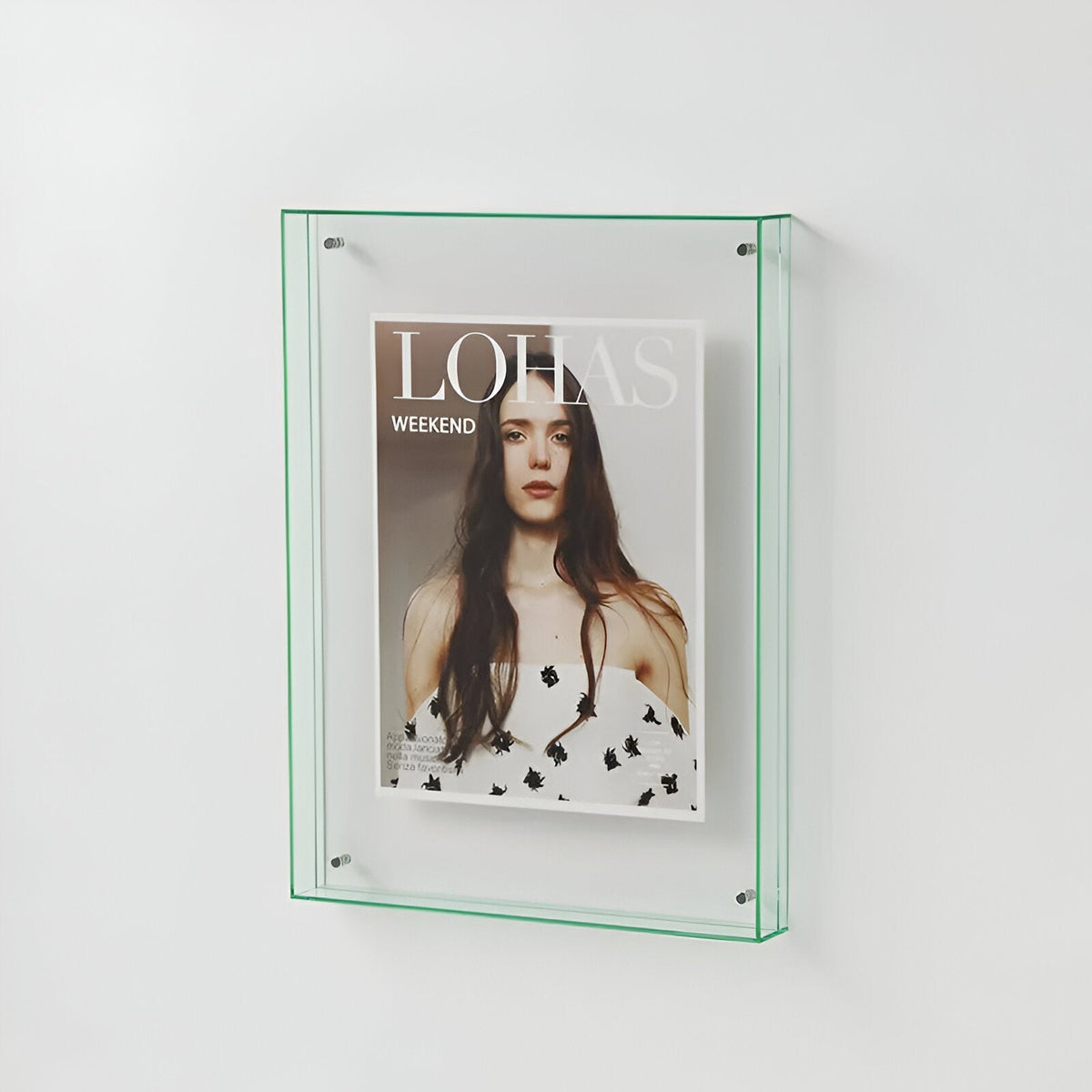 Clear Acrylic Picture Frame — Minimalist Colorful Design 7