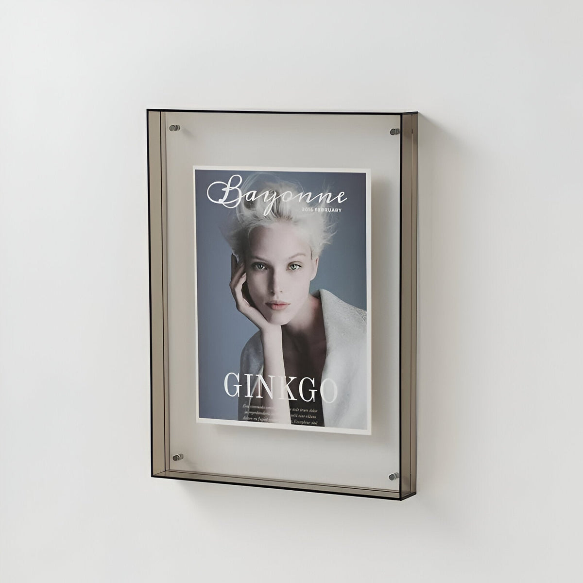 Clear Acrylic Picture Frame — Minimalist Colorful Design 9