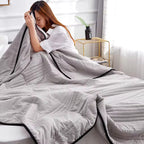 Cooling Sleep Blanket for Hot Nights — Breathable & Soft 2