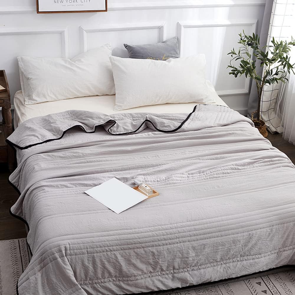 Cooling Sleep Blanket for Hot Nights — Breathable & Soft 6
