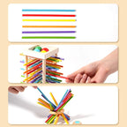 Montessori Toys — CountiStix Wooden Counting Sticks for Kids 8