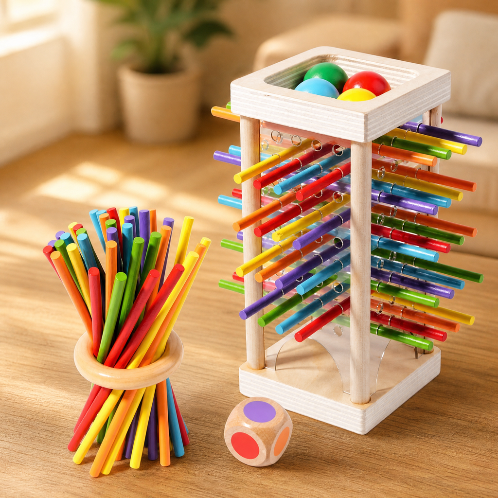 Montessori Toys — CountiStix Wooden Counting Sticks for Kids 1