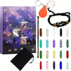 Crystal Advent Calendar 2025 — 24 Natural Gemstones Gift 4