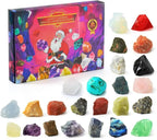 Crystal Advent Calendar 2025 — 24 Natural Gemstones Gift 1