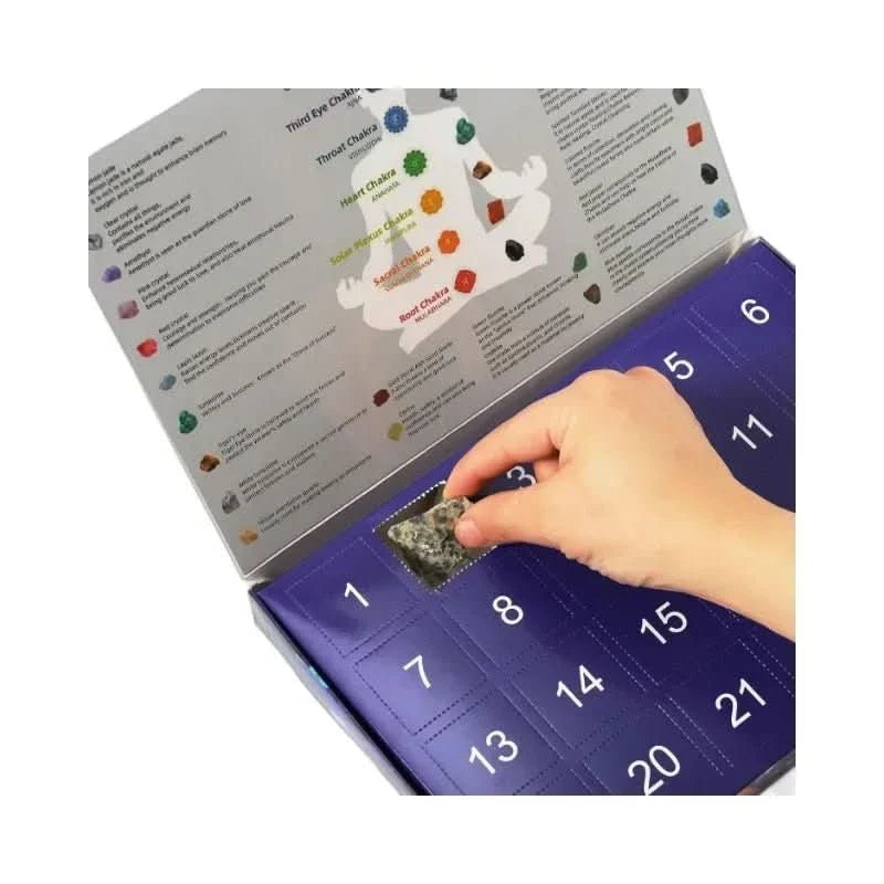 Crystal Advent Calendar — 24 Real Natural Crystals & Minerals 4