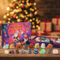 Crystal Advent Calendar — 24 Real Natural Crystals & Minerals 1