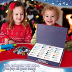 CrystalCount 2025 Gemstone Advent Calendar — 24 Real Crystals 2