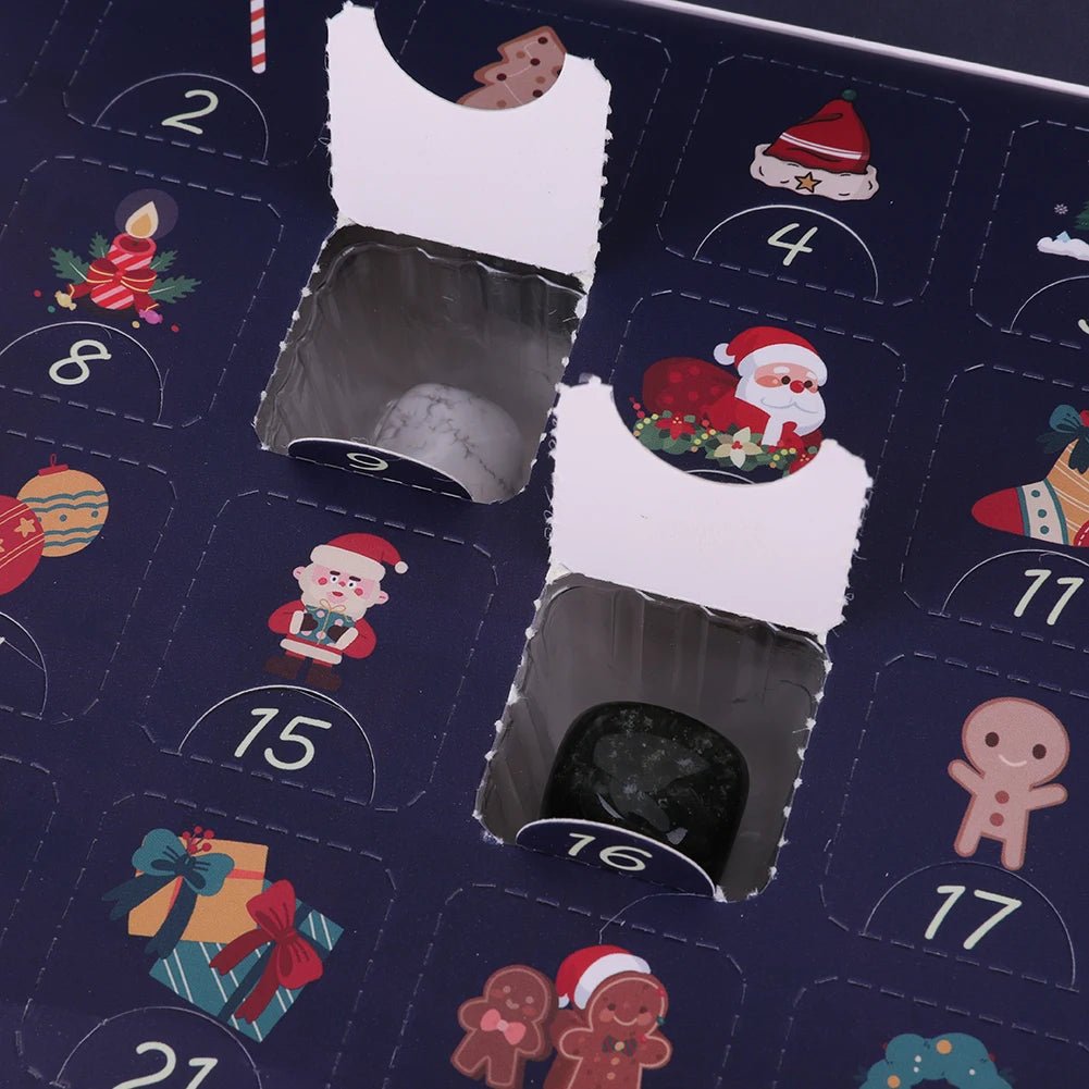 CrystalCount 2025 Gemstone Advent Calendar — 24 Real Crystals 6