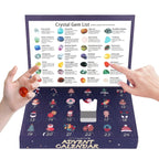 CrystalCount 2025 Gemstone Advent Calendar — 24 Real Crystals 8