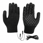 USB Knit Gloves — Touchscreen Fingertips & Anti-Slip Grip 1