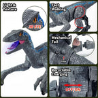 Dinosaur Toy with Lights & Sounds — Dinorex Velociraptor 4