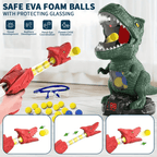 Dinosaur Toy Foam Ball Blaster & Target Shooting Game for Kids 5