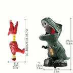 Dinosaur Toy Foam Ball Blaster & Target Shooting Game for Kids 9
