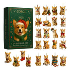 Dogglow Puppy Advent Calendar — 24-Day Acrylic Dog Gift 2