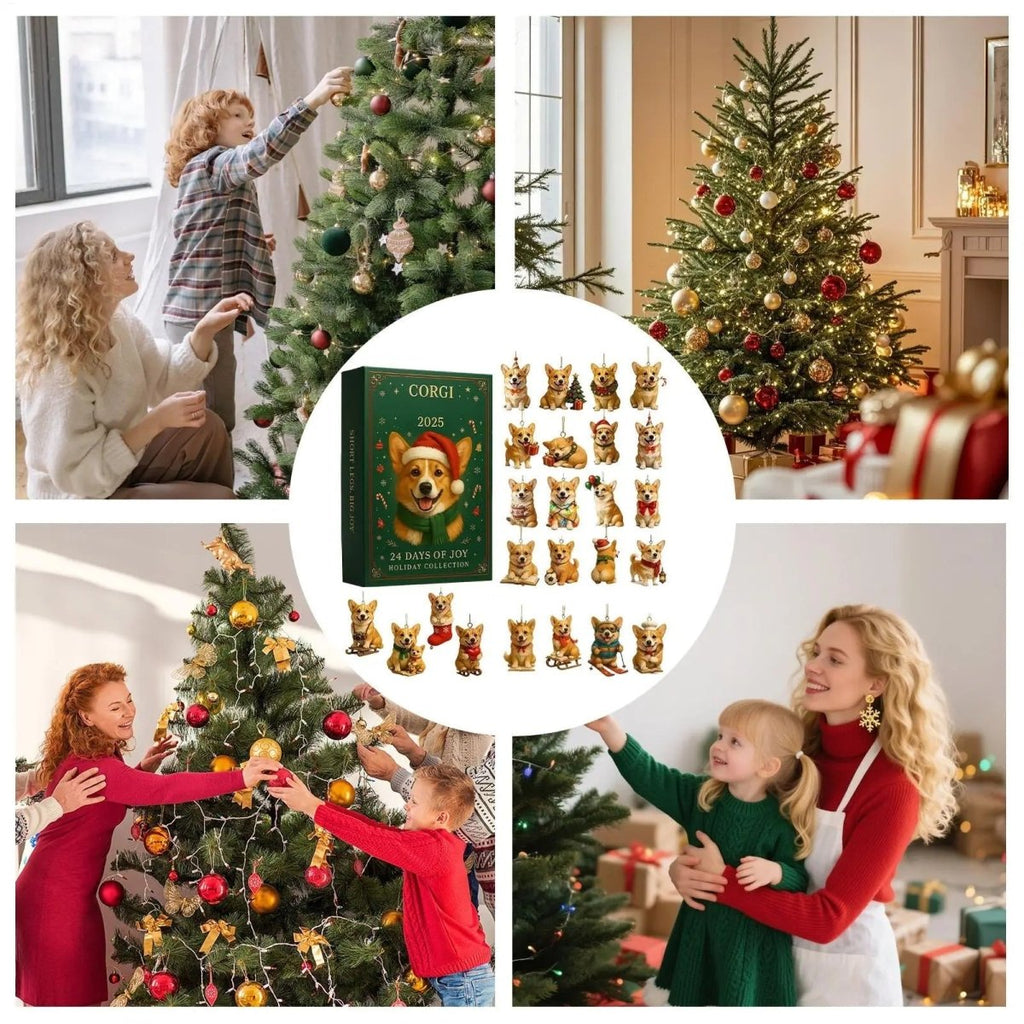 Dogglow Puppy Advent Calendar — 24-Day Acrylic Dog Gift 6