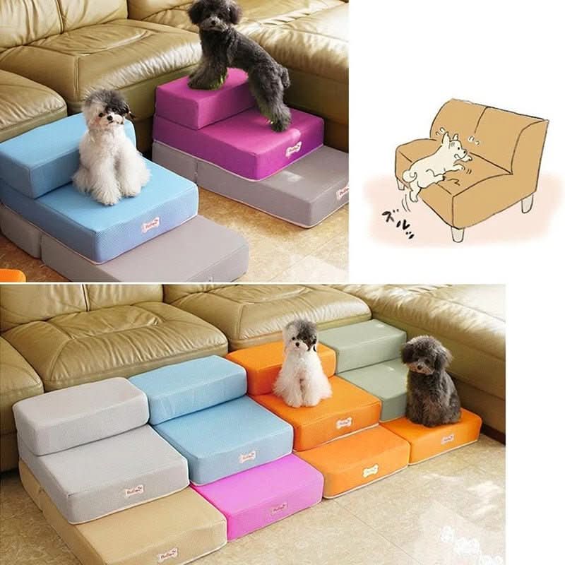 DOGSTEP PRO Non-Slip Dog Stairs — Safe Sofa & Bed Access 7