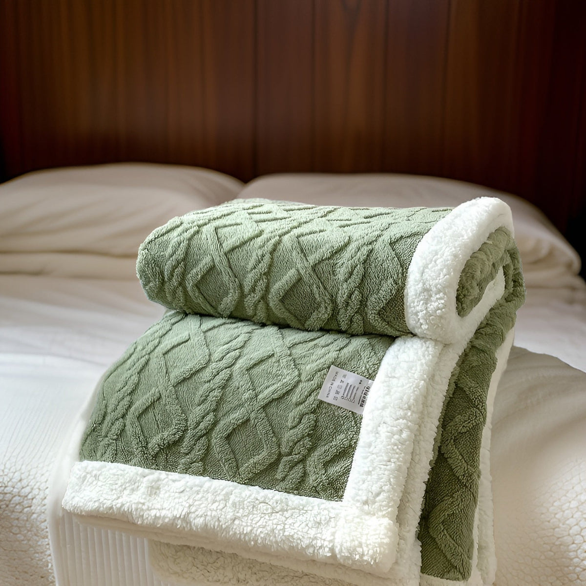Double-Sided Fleece Throw Blanket — Ultra-Soft Winter Comfort 12