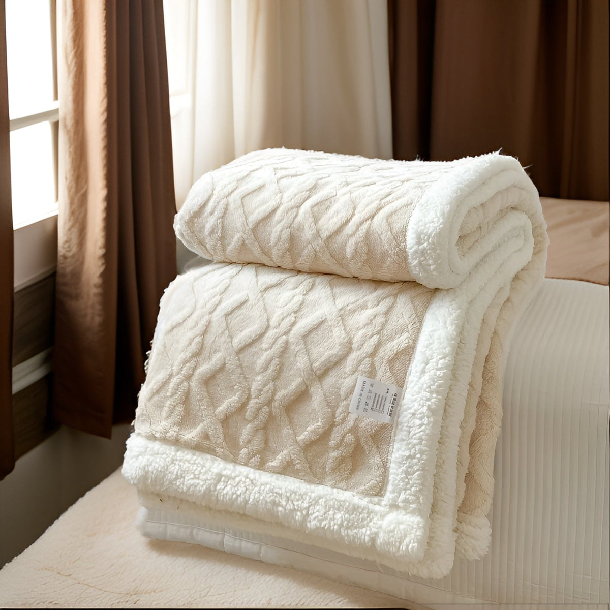 Double-Sided Fleece Throw Blanket — Ultra-Soft Winter Comfort 15