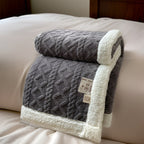 Double-Sided Fleece Throw Blanket — Ultra-Soft Winter Comfort 16